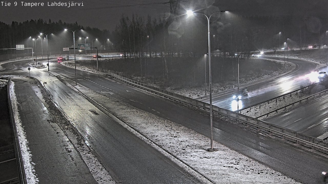 Weather Camera Image Väg 9 Tammerfors, Lahdesjärvi, Tampere, Pirkanmaa