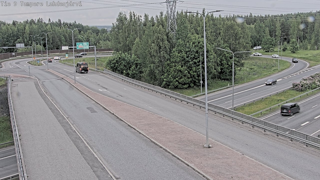 Kelikamerat Kuva Tie 9 Tampere, Lahdesjärvi, Tampere, Pirkanmaa