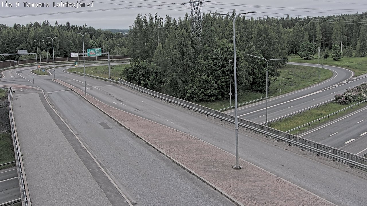 Kelikamerat Kuva Tie 9 Tampere, Lahdesjärvi, Tampere, Pirkanmaa