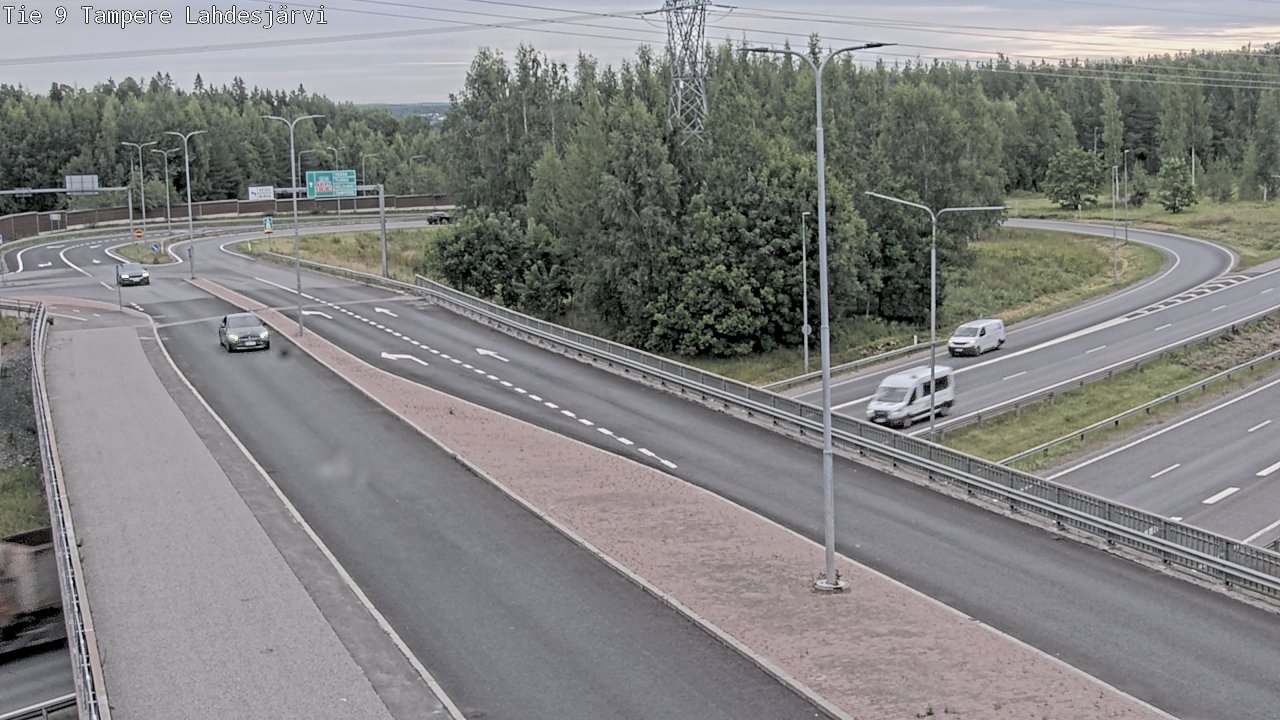 Weather Camera Image Road 9 Tampere, Lahdesjärvi, Tampere, Pirkanmaa