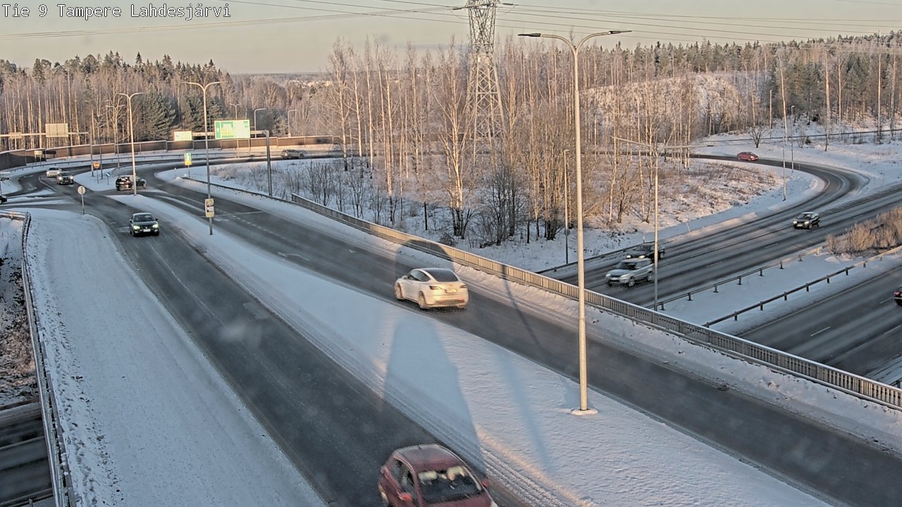 Weather Camera Image Road 9 Tampere, Lahdesjärvi, Tampere, Pirkanmaa