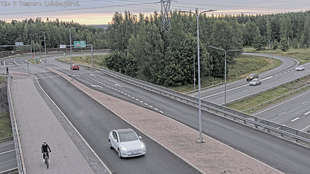 Weather Camera Image Road 9 Tampere, Lahdesjärvi, Tampere, Pirkanmaa