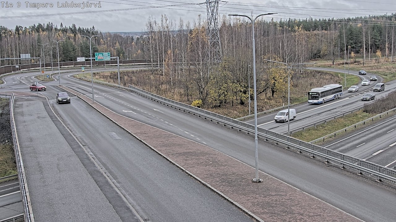 Kelikamerat Kuva Tie 9 Tampere, Lahdesjärvi, Tampere, Pirkanmaa