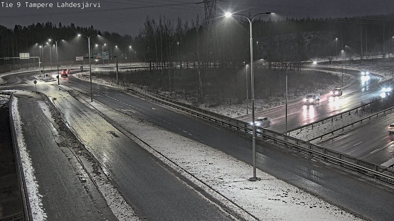 Weather Camera Image Väg 9 Tammerfors, Lahdesjärvi, Tampere, Pirkanmaa