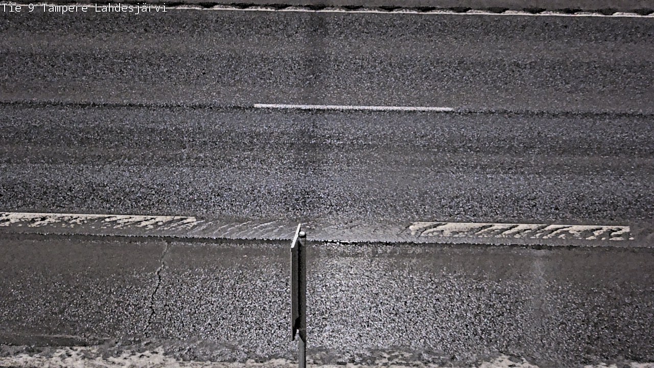 Weather Camera Image Väg 9 Tammerfors, Lahdesjärvi, Tampere, Pirkanmaa