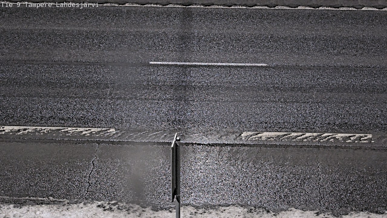 Weather Camera Image Väg 9 Tammerfors, Lahdesjärvi, Tampere, Pirkanmaa
