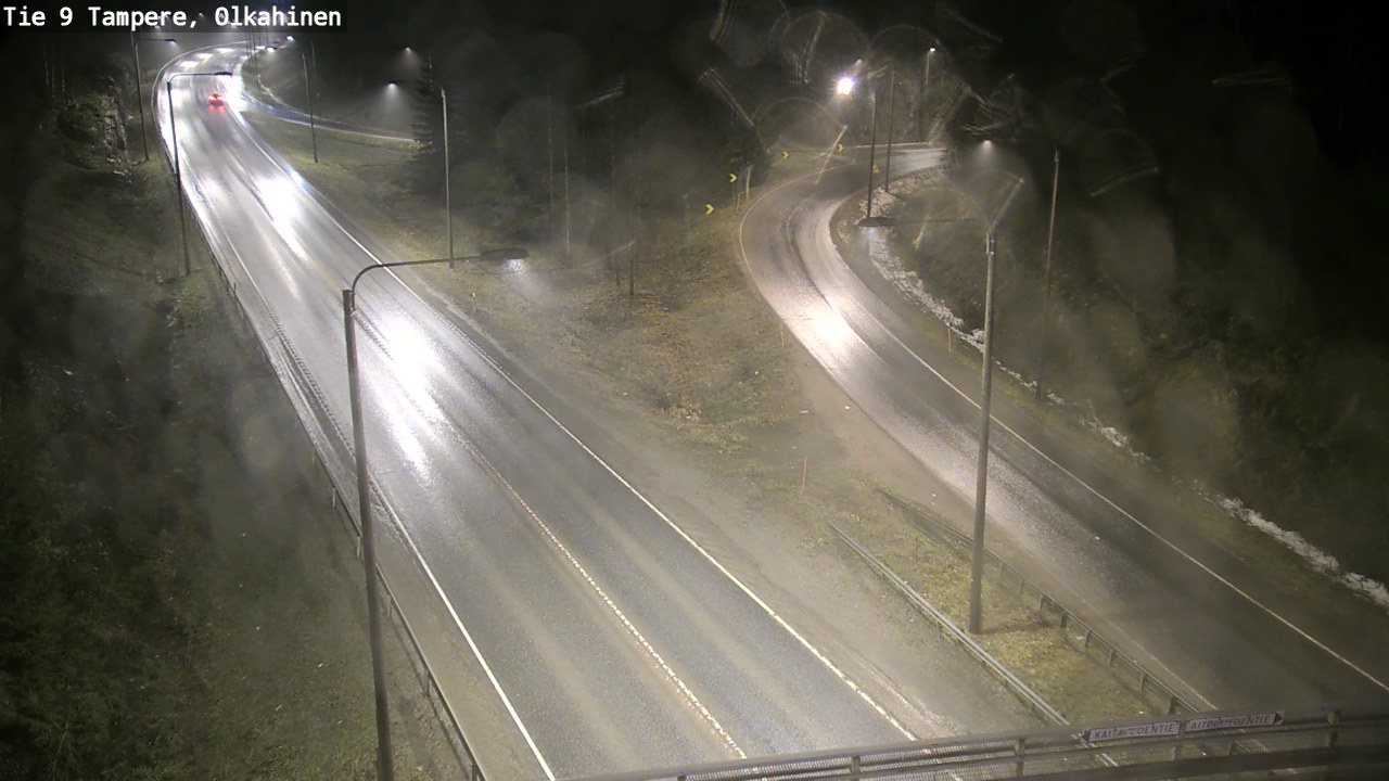 Weather Camera Image Road 9 Tampere, Olkahinen, Tampere, Pirkanmaa