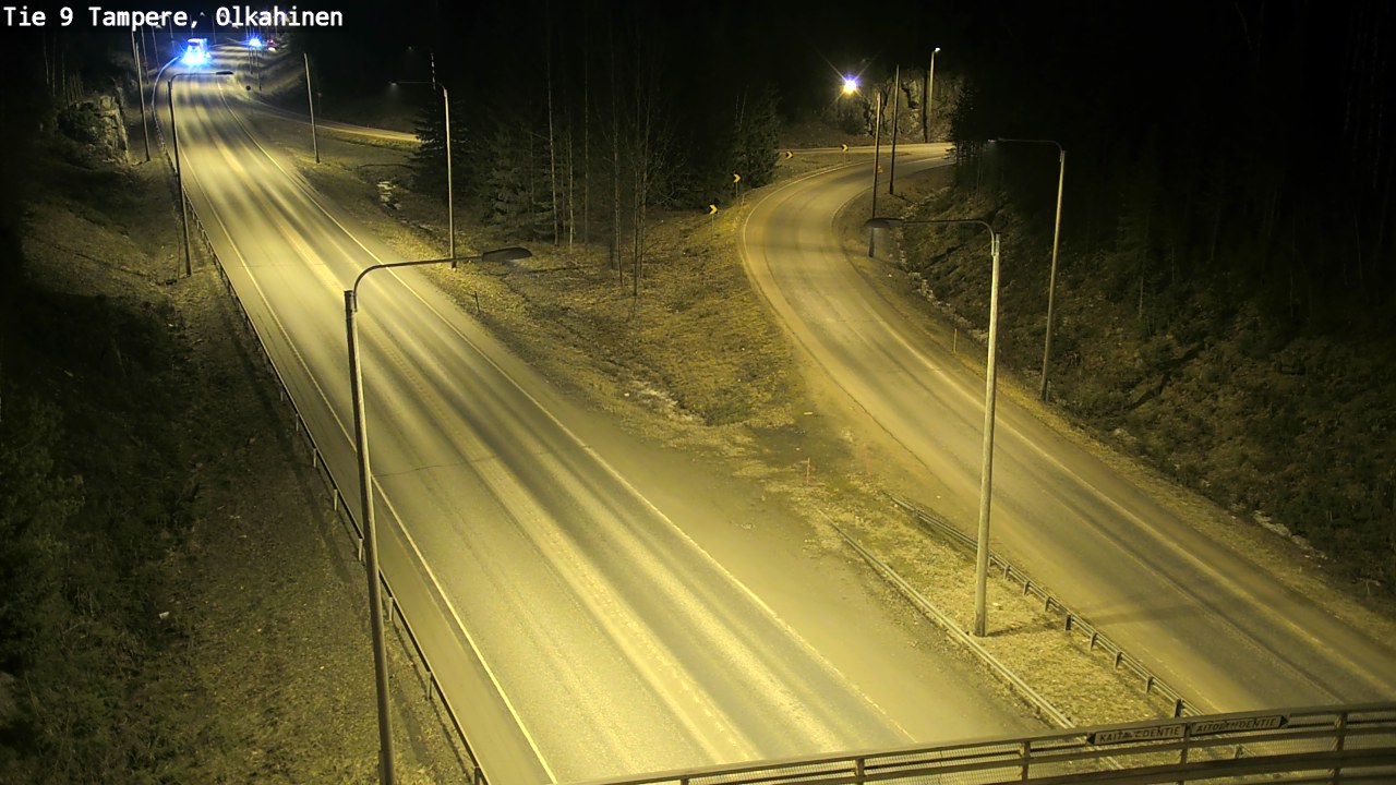 Weather Camera Image Väg 9 Tammerfors, Olkahinen, Tampere, Pirkanmaa