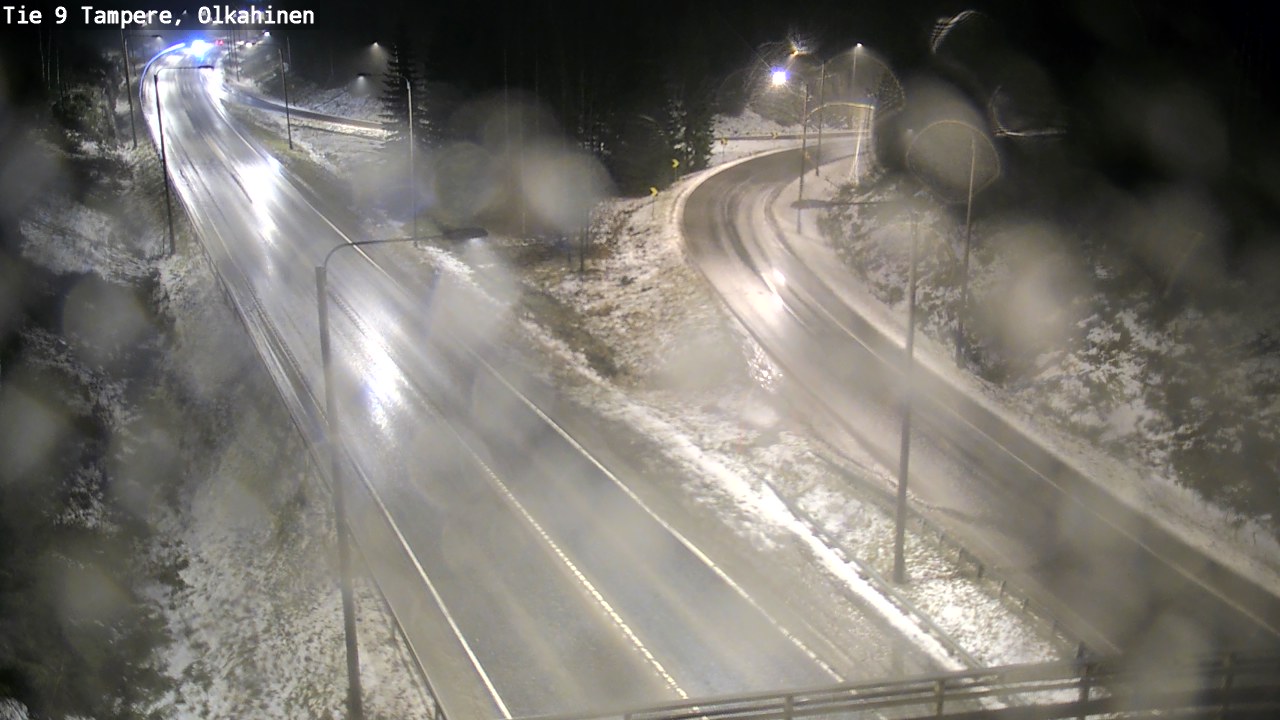 Weather Camera Image Väg 9 Tammerfors, Olkahinen, Tampere, Pirkanmaa