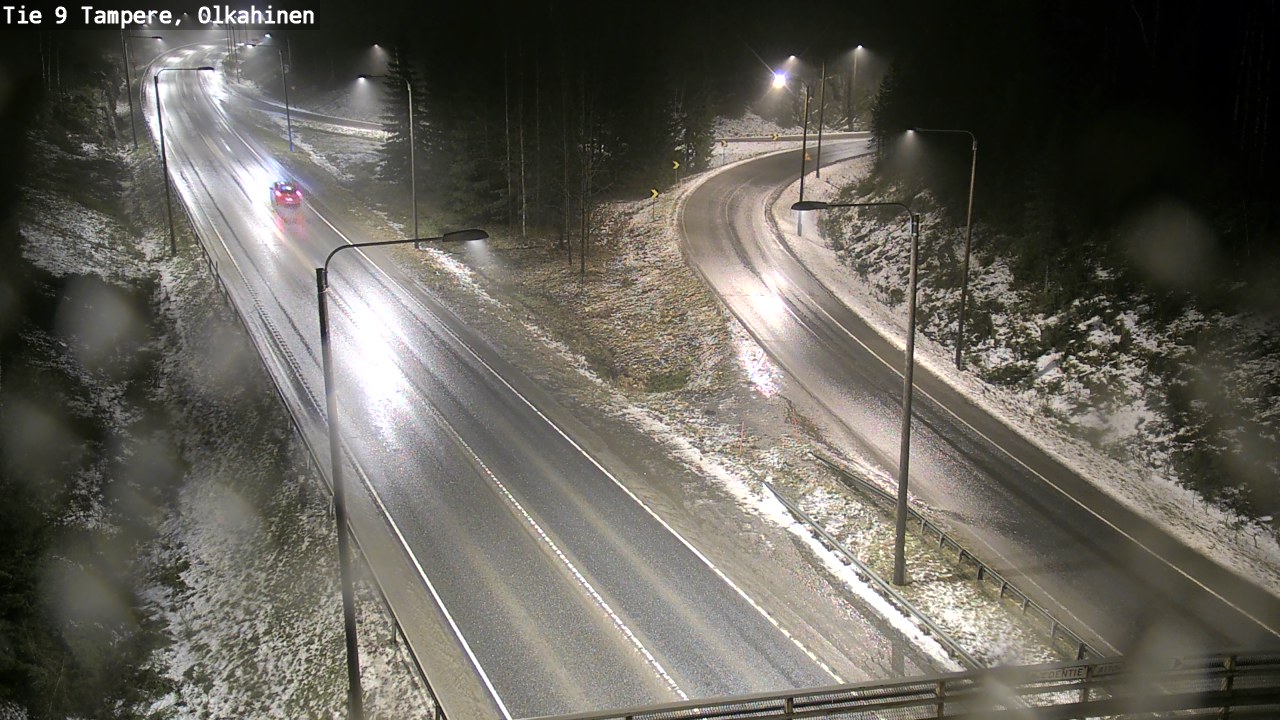 Weather Camera Image Väg 9 Tammerfors, Olkahinen, Tampere, Pirkanmaa
