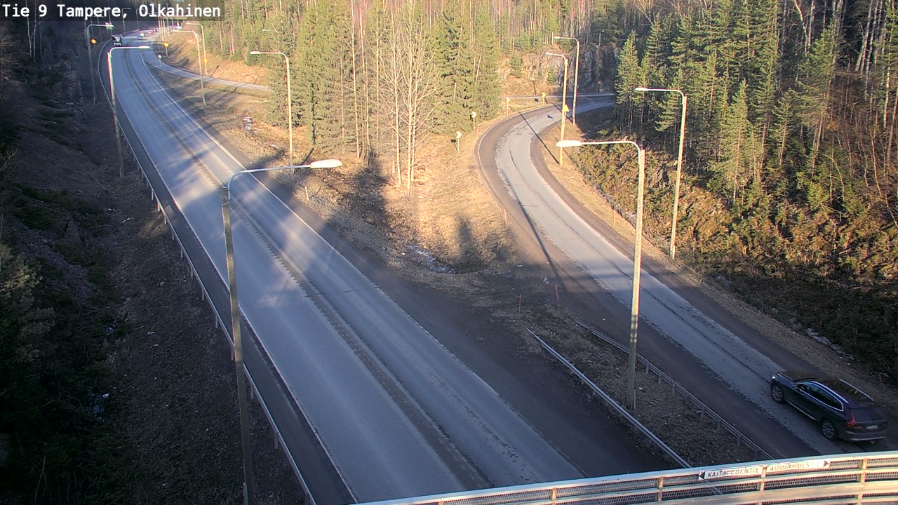 Weather Camera Image Road 9 Tampere, Olkahinen, Tampere, Pirkanmaa