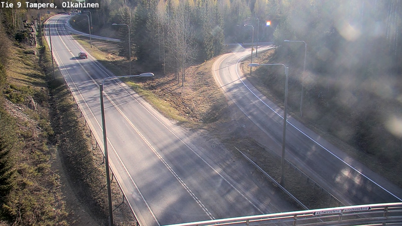 Weather Camera Image Road 9 Tampere, Olkahinen, Tampere, Pirkanmaa