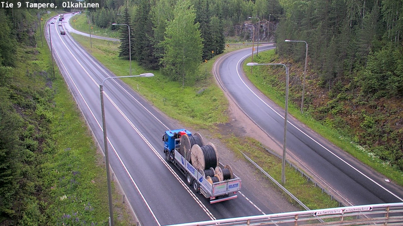 Kelikamerat Kuva Tie 9 Tampere, Olkahinen, Tampere, Pirkanmaa