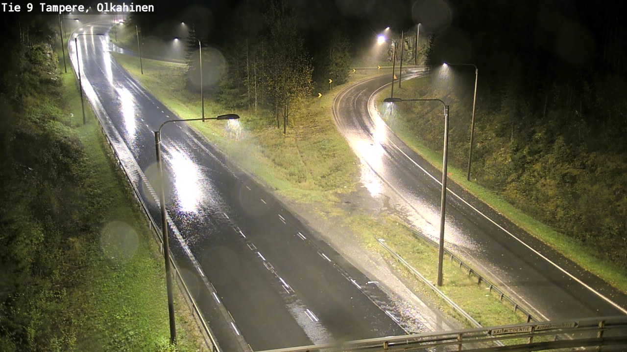 Weather Camera Image Road 9 Tampere, Olkahinen, Tampere, Pirkanmaa