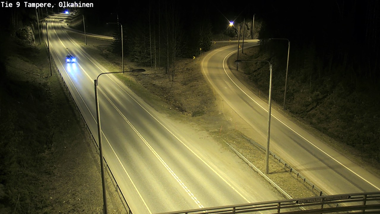 Weather Camera Image Road 9 Tampere, Olkahinen, Tampere, Pirkanmaa