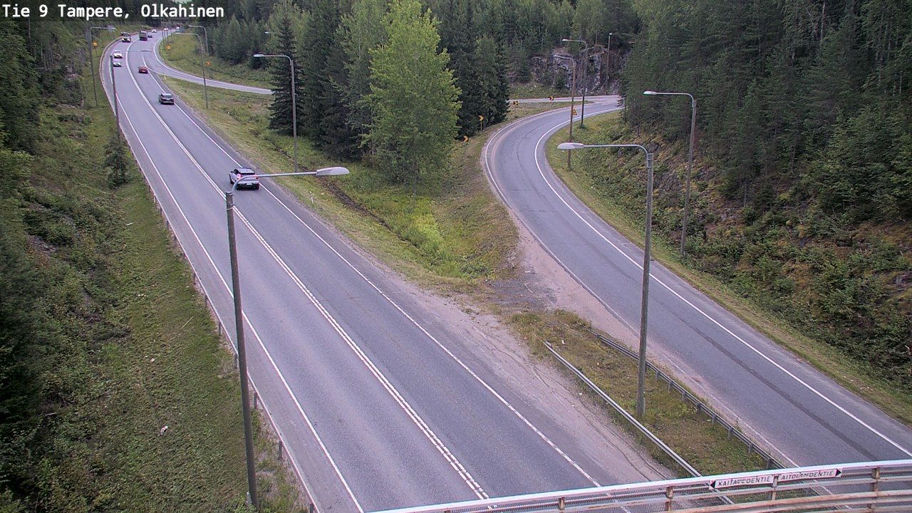 Weather Camera Image Road 9 Tampere, Olkahinen, Tampere, Pirkanmaa