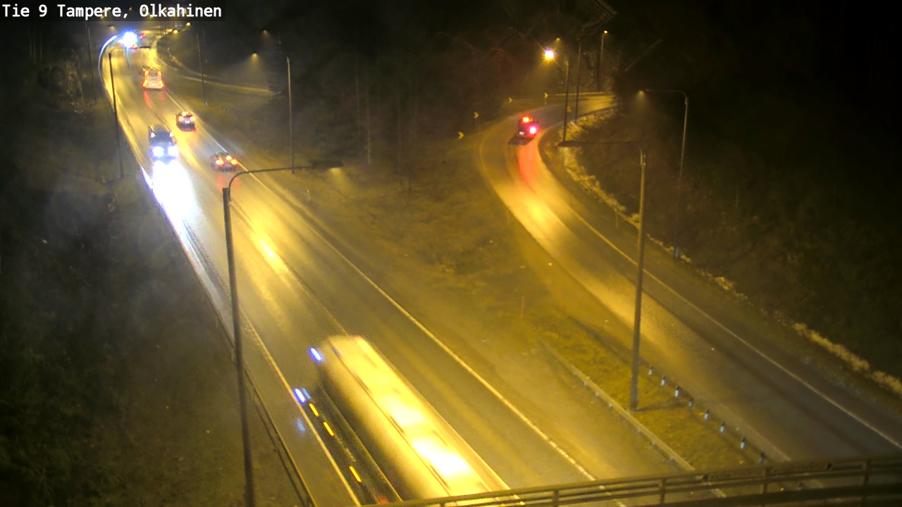 Weather Camera Image Road 9 Tampere, Olkahinen, Tampere, Pirkanmaa