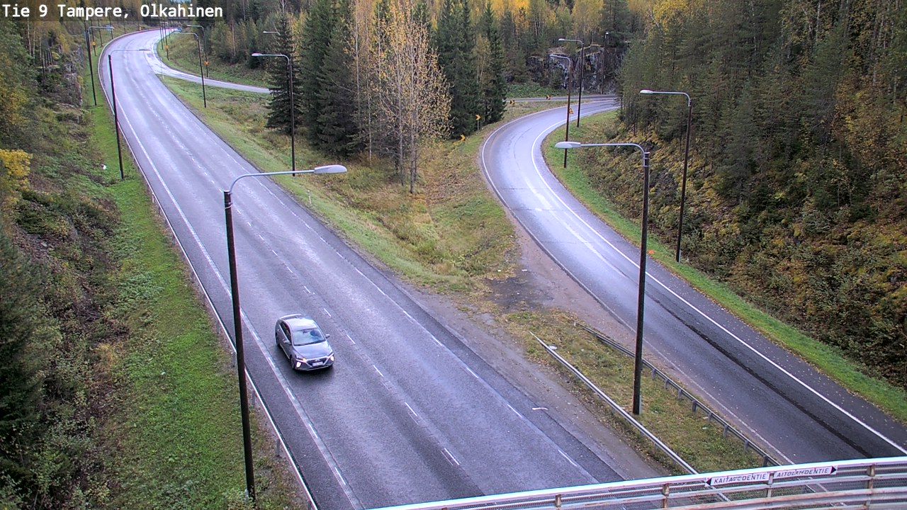 Weather Camera Image Road 9 Tampere, Olkahinen, Tampere, Pirkanmaa