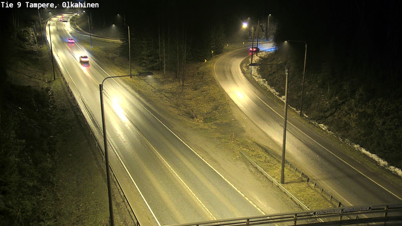 Weather Camera Image Road 9 Tampere, Olkahinen, Tampere, Pirkanmaa