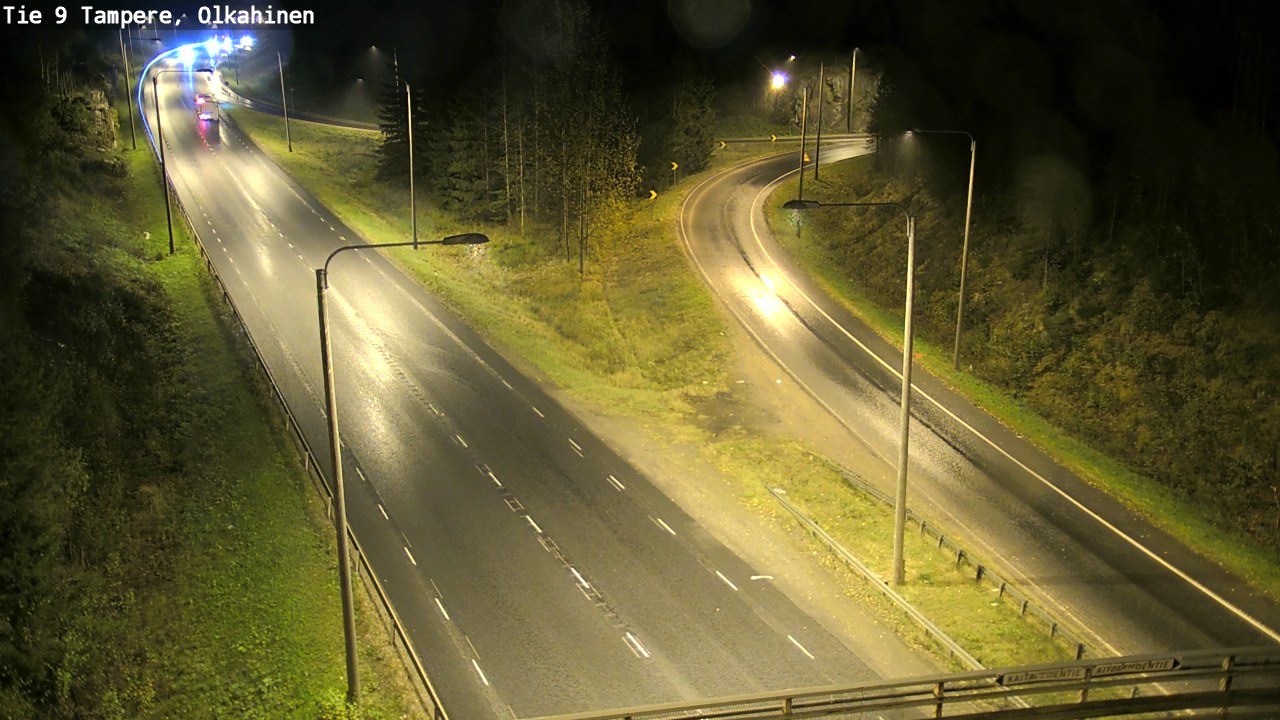 Weather Camera Image Road 9 Tampere, Olkahinen, Tampere, Pirkanmaa
