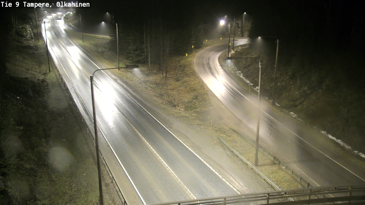 Weather Camera Image Road 9 Tampere, Olkahinen, Tampere, Pirkanmaa