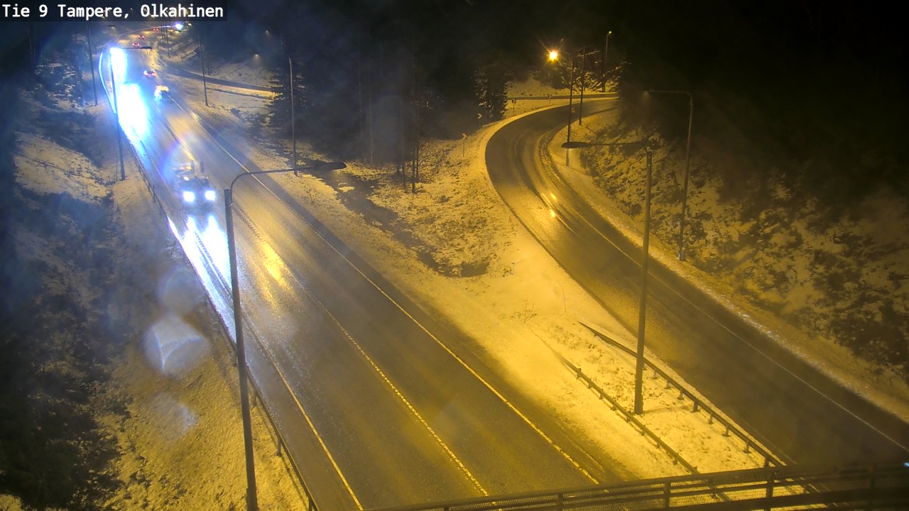 Weather Camera Image Väg 9 Tammerfors, Olkahinen, Tampere, Pirkanmaa