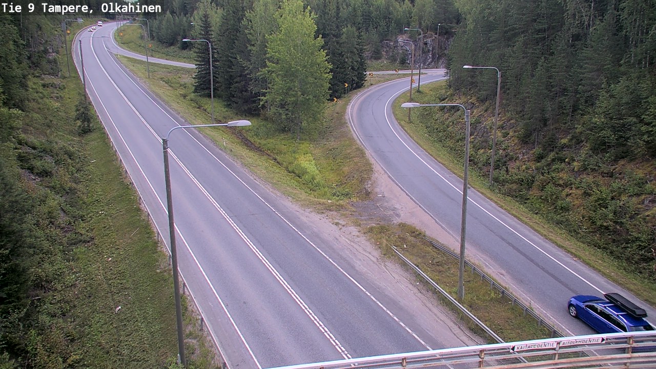 Weather Camera Image Road 9 Tampere, Olkahinen, Tampere, Pirkanmaa
