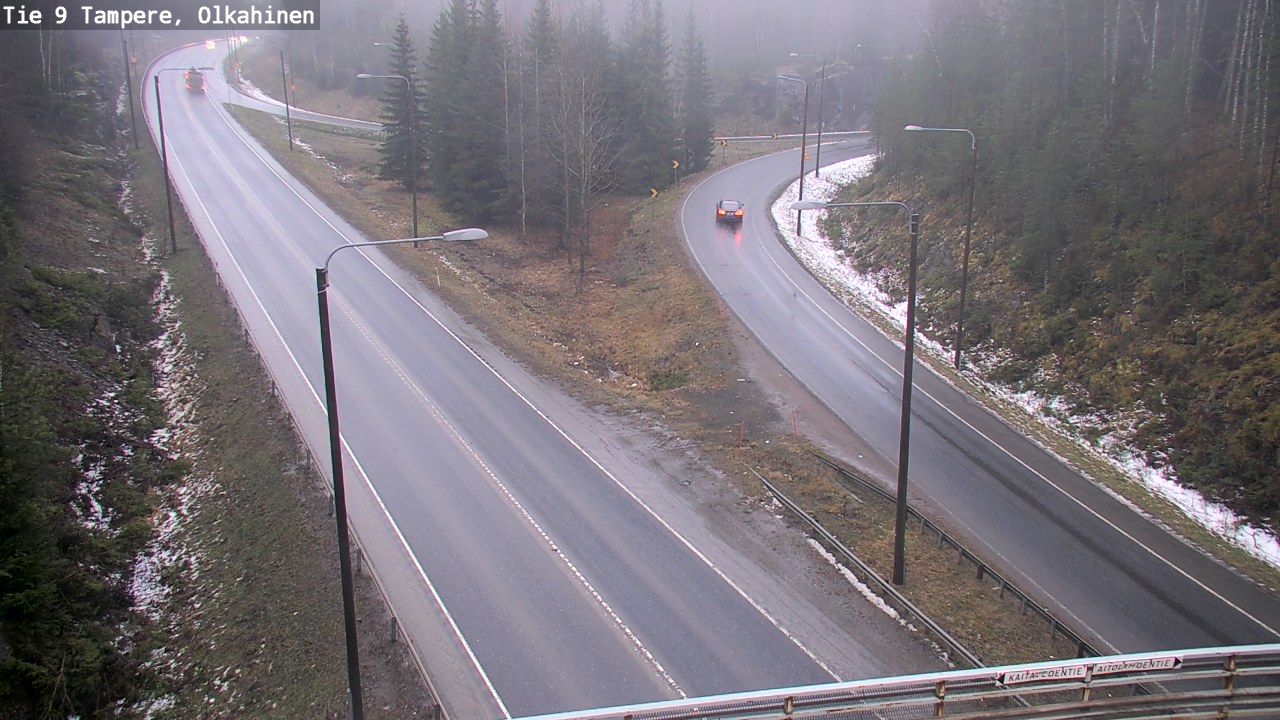 Weather Camera Image Road 9 Tampere, Olkahinen, Tampere, Pirkanmaa