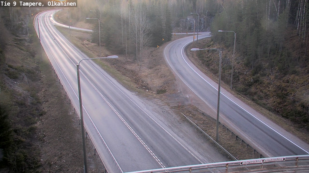 Weather Camera Image Road 9 Tampere, Olkahinen, Tampere, Pirkanmaa