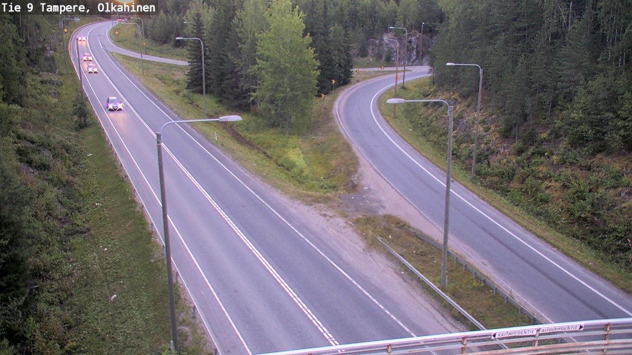 Weather Camera Image Road 9 Tampere, Olkahinen, Tampere, Pirkanmaa