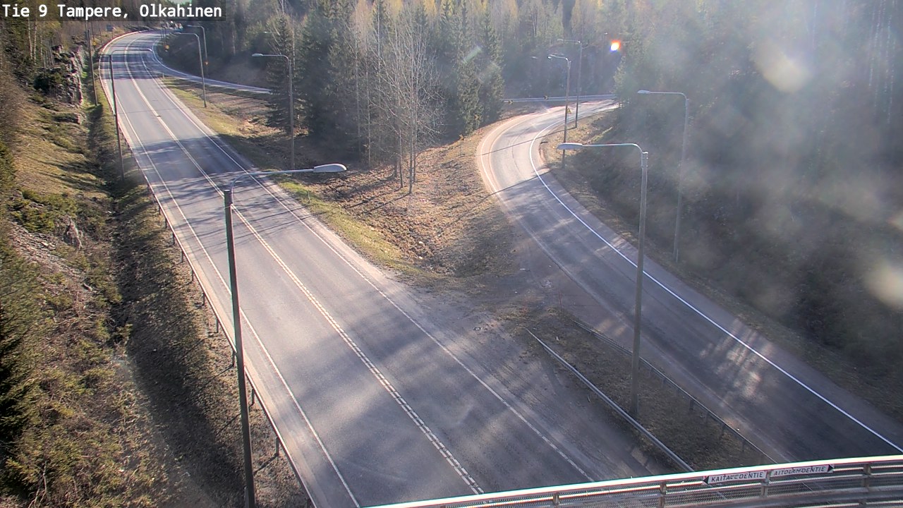 Weather Camera Image Road 9 Tampere, Olkahinen, Tampere, Pirkanmaa