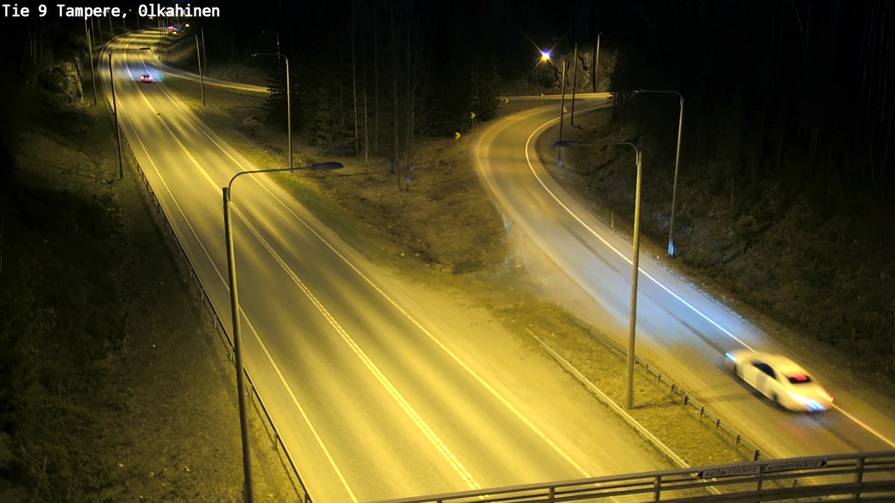 Weather Camera Image Road 9 Tampere, Olkahinen, Tampere, Pirkanmaa