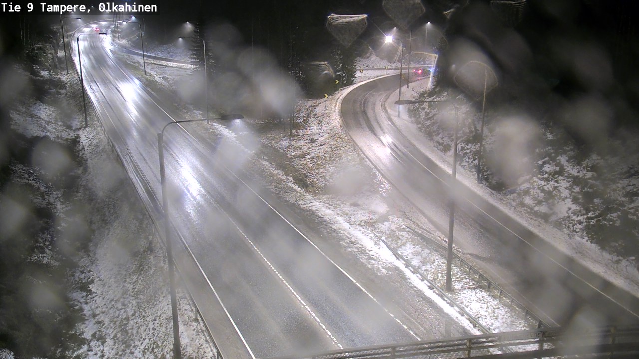Weather Camera Image Väg 9 Tammerfors, Olkahinen, Tampere, Pirkanmaa