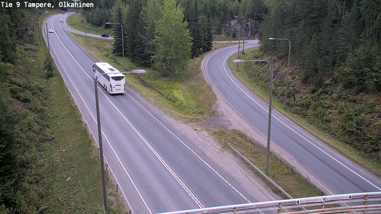Weather Camera Image Road 9 Tampere, Olkahinen, Tampere, Pirkanmaa