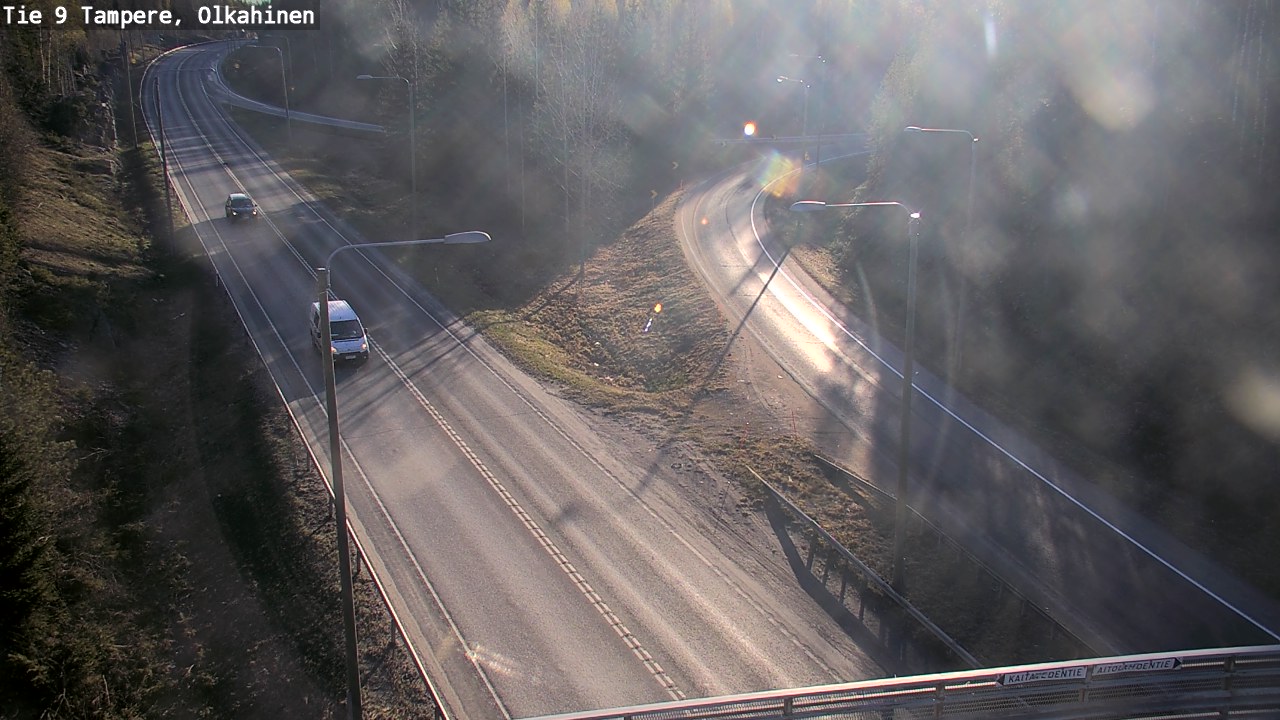 Weather Camera Image Road 9 Tampere, Olkahinen, Tampere, Pirkanmaa