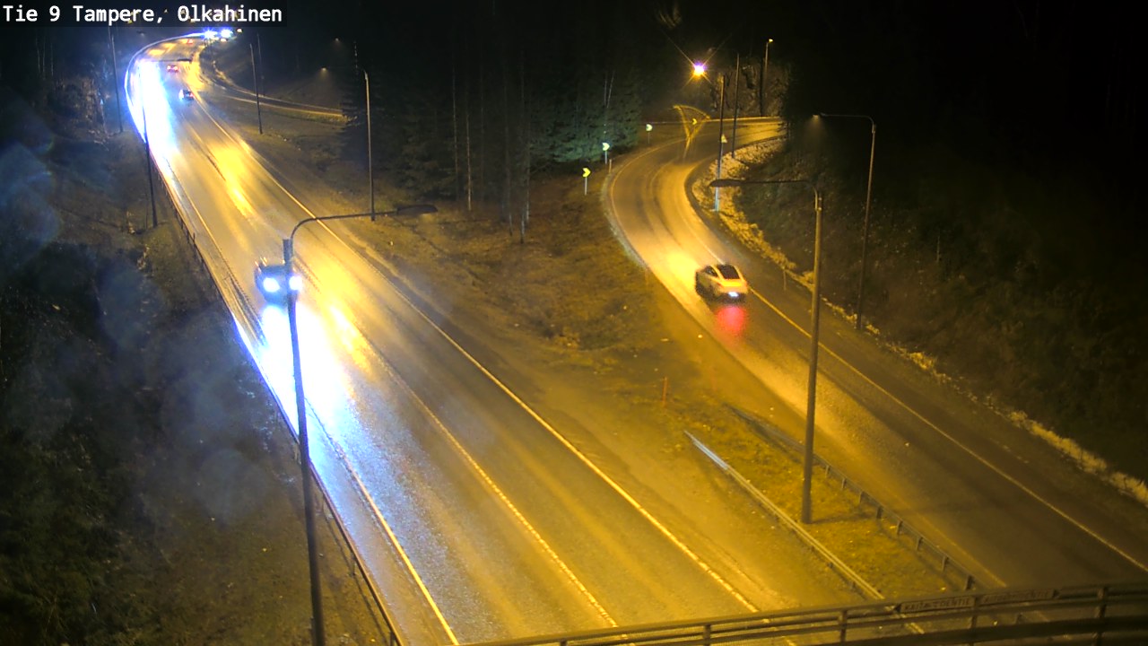 Weather Camera Image Road 9 Tampere, Olkahinen, Tampere, Pirkanmaa
