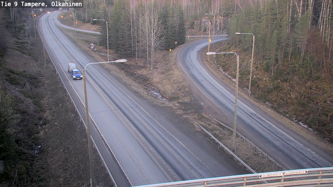 Weather Camera Image Road 9 Tampere, Olkahinen, Tampere, Pirkanmaa