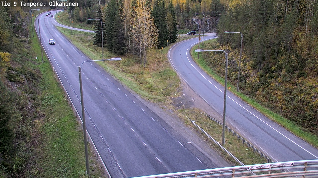 Weather Camera Image Road 9 Tampere, Olkahinen, Tampere, Pirkanmaa