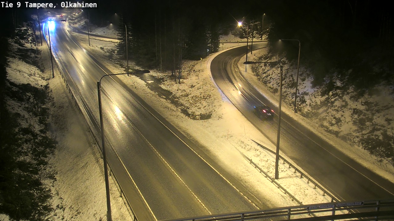 Weather Camera Image Väg 9 Tammerfors, Olkahinen, Tampere, Pirkanmaa
