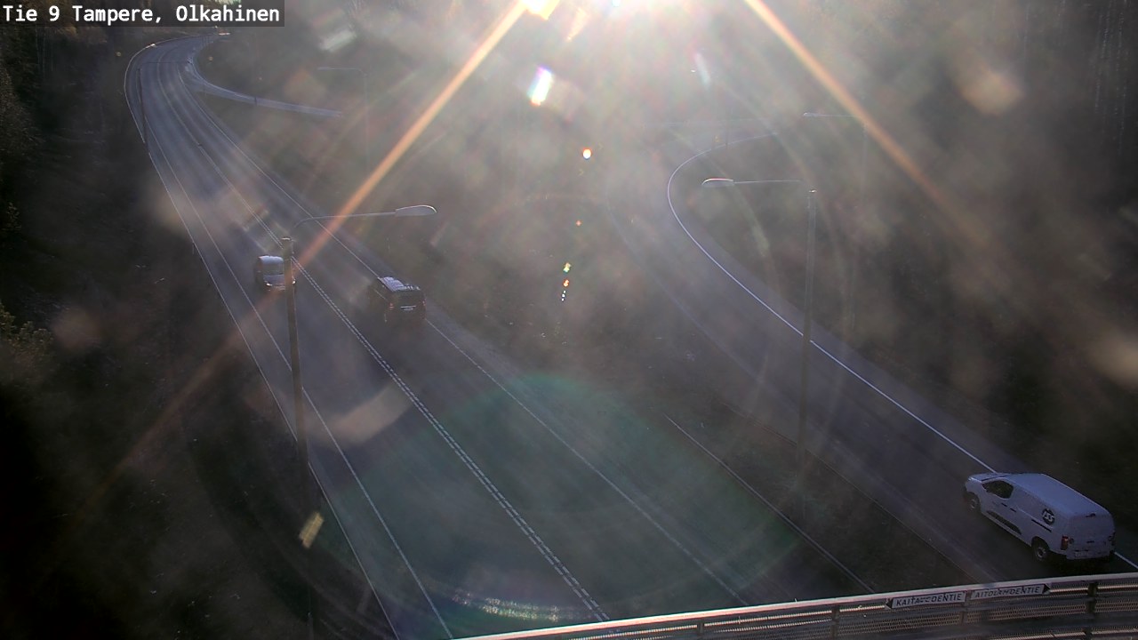 Weather Camera Image Road 9 Tampere, Olkahinen, Tampere, Pirkanmaa