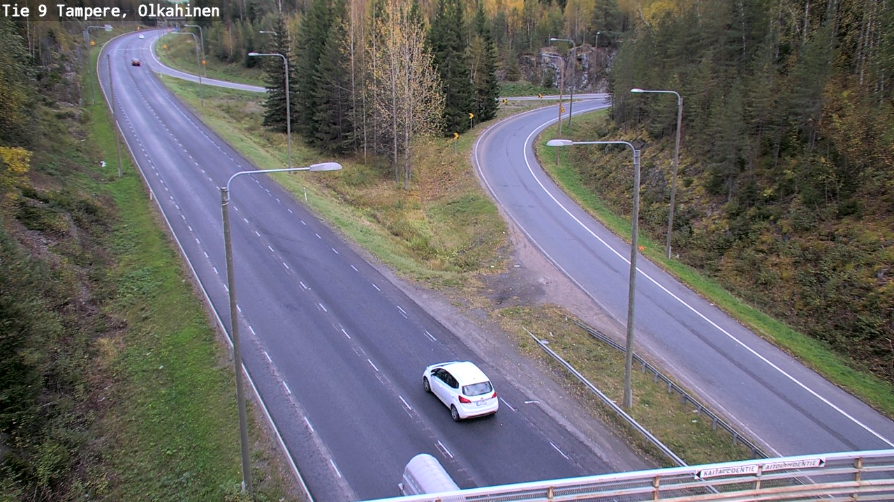 Weather Camera Image Road 9 Tampere, Olkahinen, Tampere, Pirkanmaa
