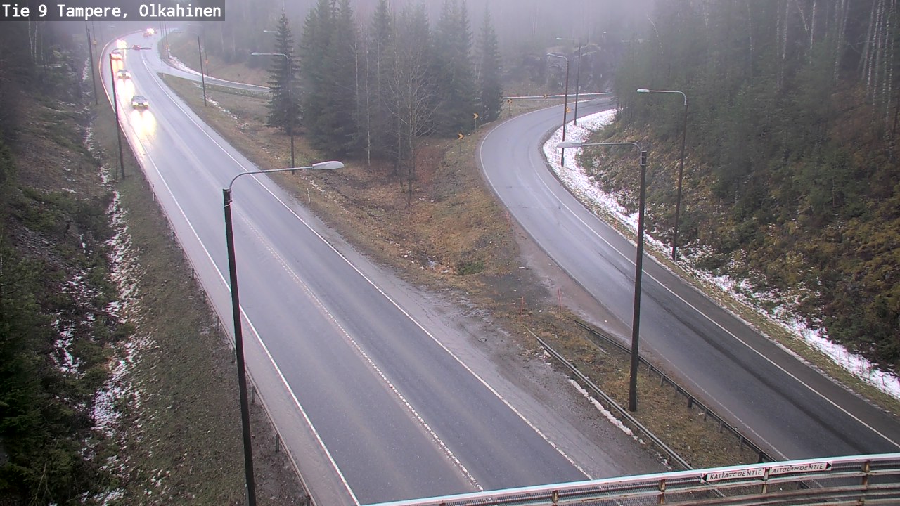 Weather Camera Image Road 9 Tampere, Olkahinen, Tampere, Pirkanmaa