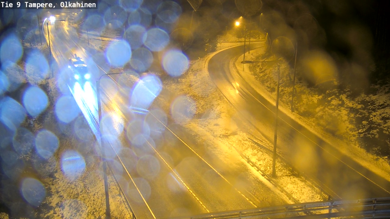 Weather Camera Image Väg 9 Tammerfors, Olkahinen, Tampere, Pirkanmaa