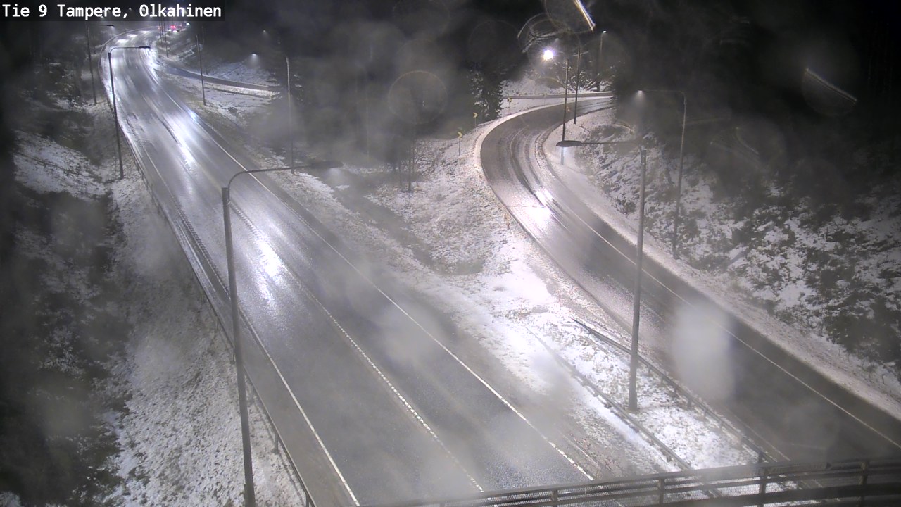 Weather Camera Image Väg 9 Tammerfors, Olkahinen, Tampere, Pirkanmaa