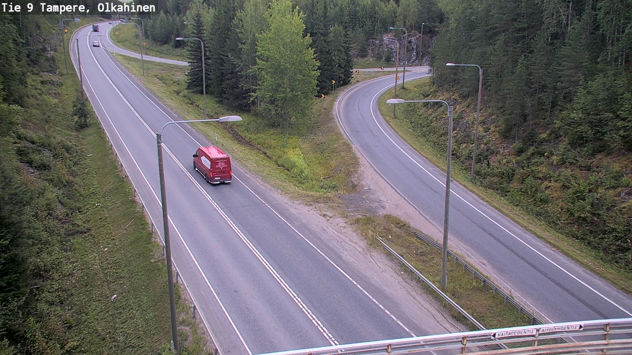 Weather Camera Image Road 9 Tampere, Olkahinen, Tampere, Pirkanmaa