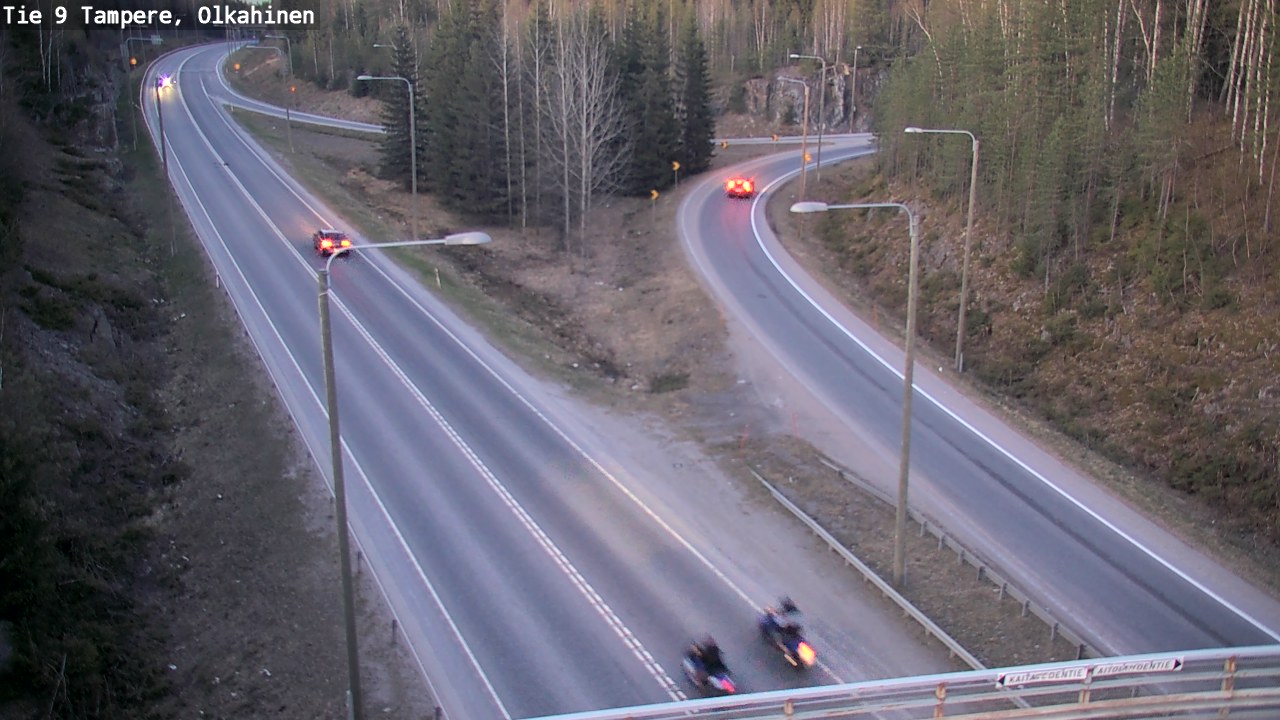 Weather Camera Image Road 9 Tampere, Olkahinen, Tampere, Pirkanmaa