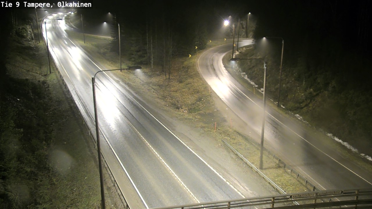 Weather Camera Image Road 9 Tampere, Olkahinen, Tampere, Pirkanmaa