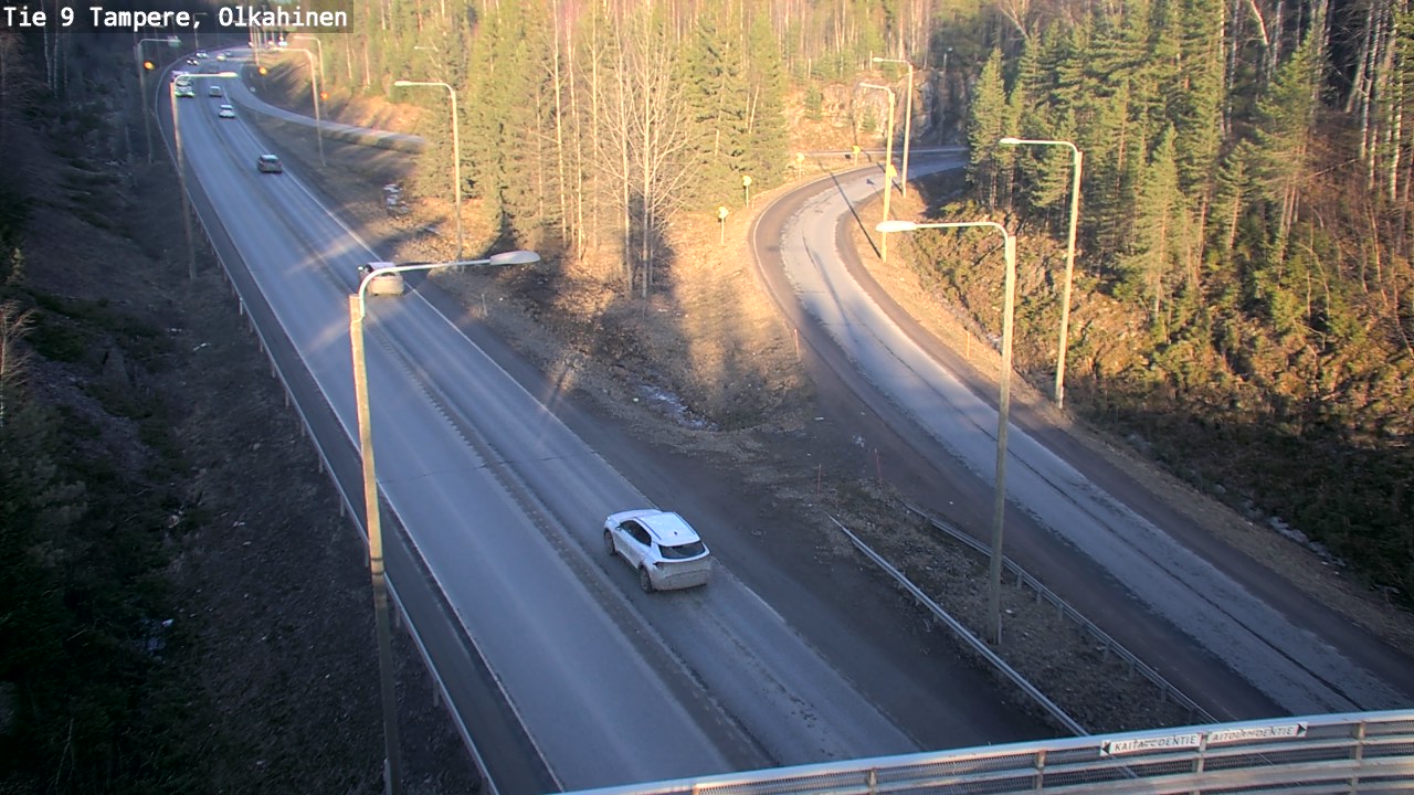 Weather Camera Image Road 9 Tampere, Olkahinen, Tampere, Pirkanmaa