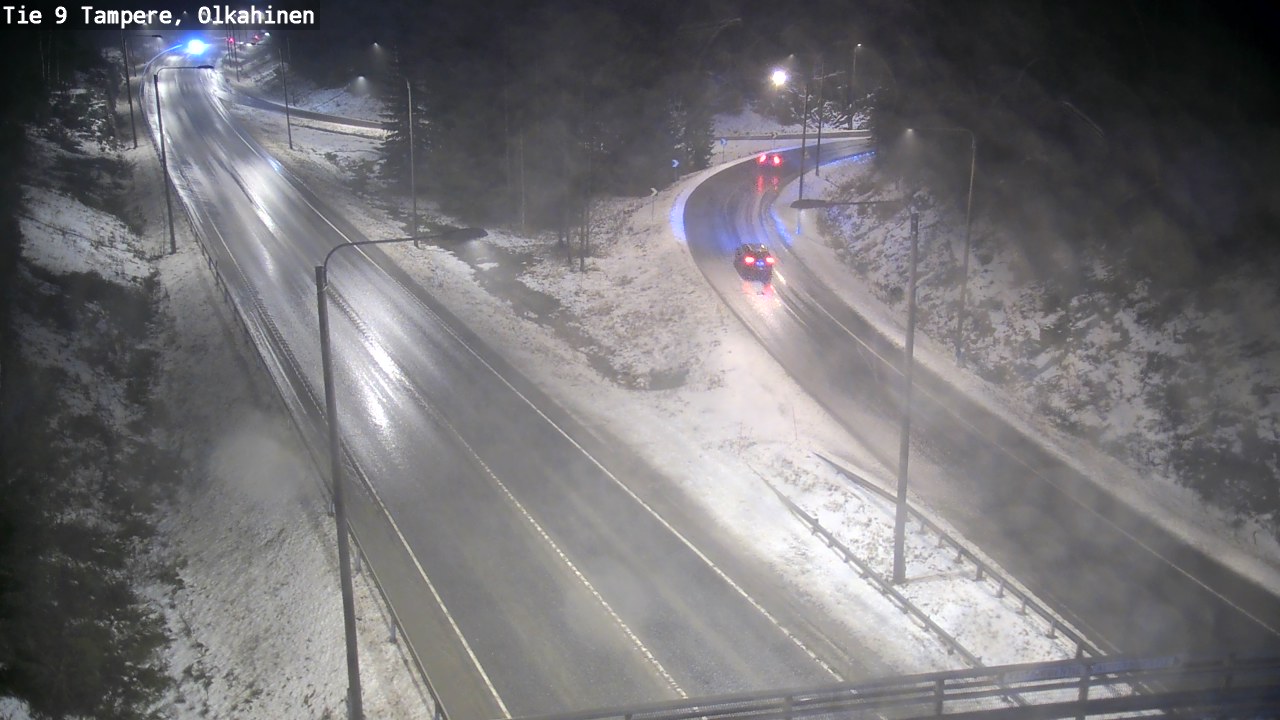 Weather Camera Image Väg 9 Tammerfors, Olkahinen, Tampere, Pirkanmaa
