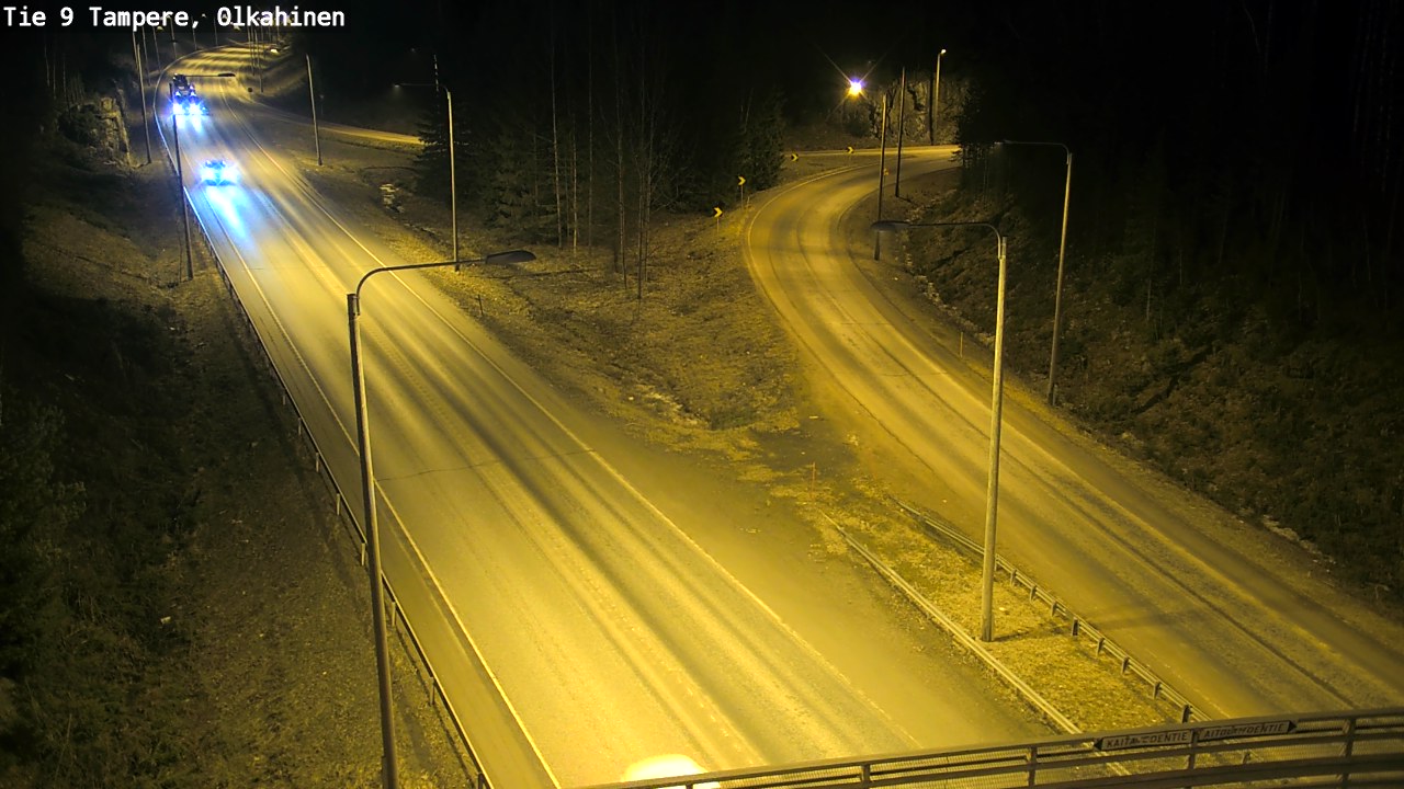 Weather Camera Image Road 9 Tampere, Olkahinen, Tampere, Pirkanmaa